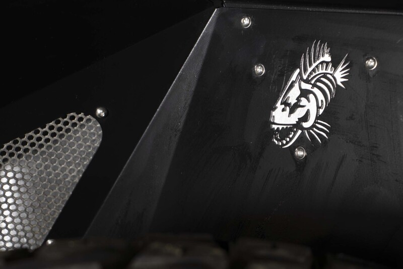 Jeep Gladiator JT Fenders - Rear - Fishbone Offroad - Aluminum Inner - Black - `20-`27